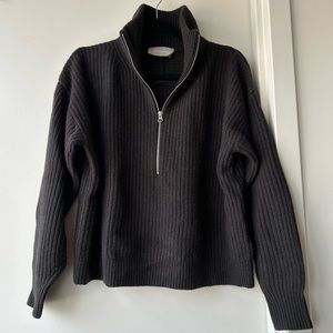 NWOT Everlane wool quarter zip